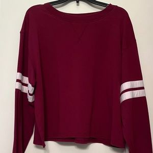Maroon Long sleeve shirt